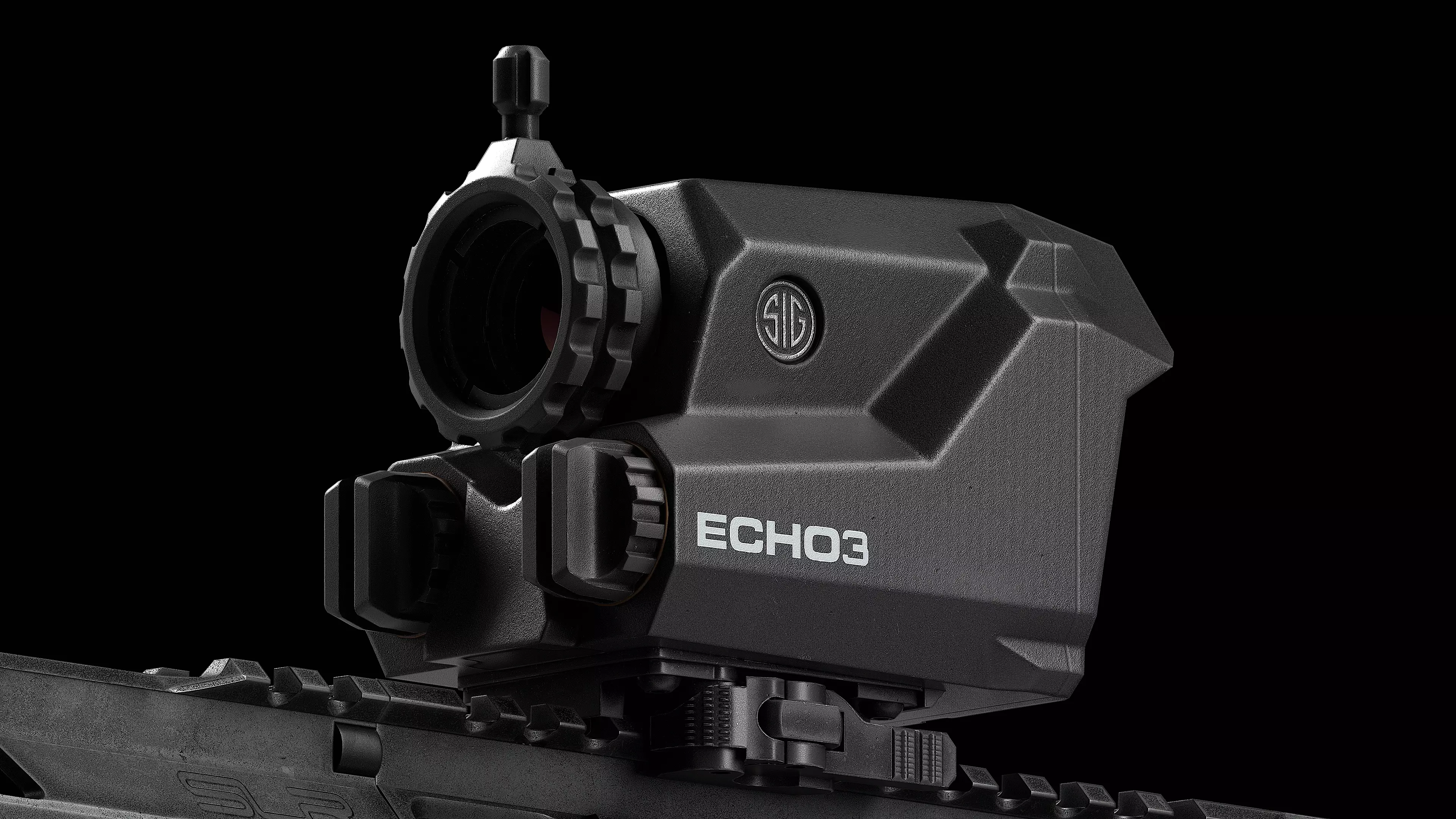 Sig Sauer Echo 3 Thermal Sight Low-poly 3D model_0