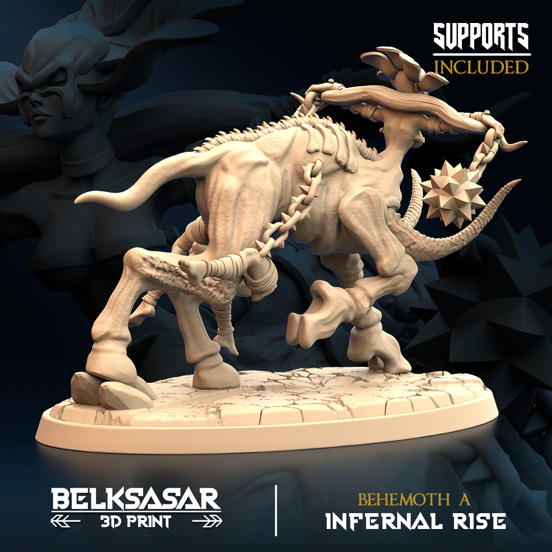 Behemoth A 3D print model_2
