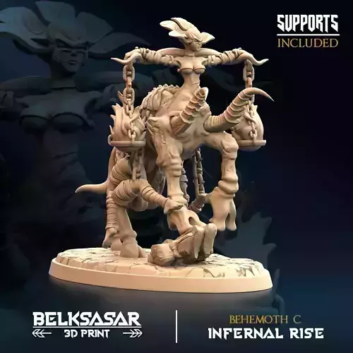 Behemoth C 3D print model