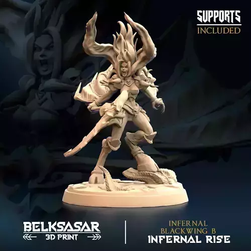 Infernal Blackwing B Nude