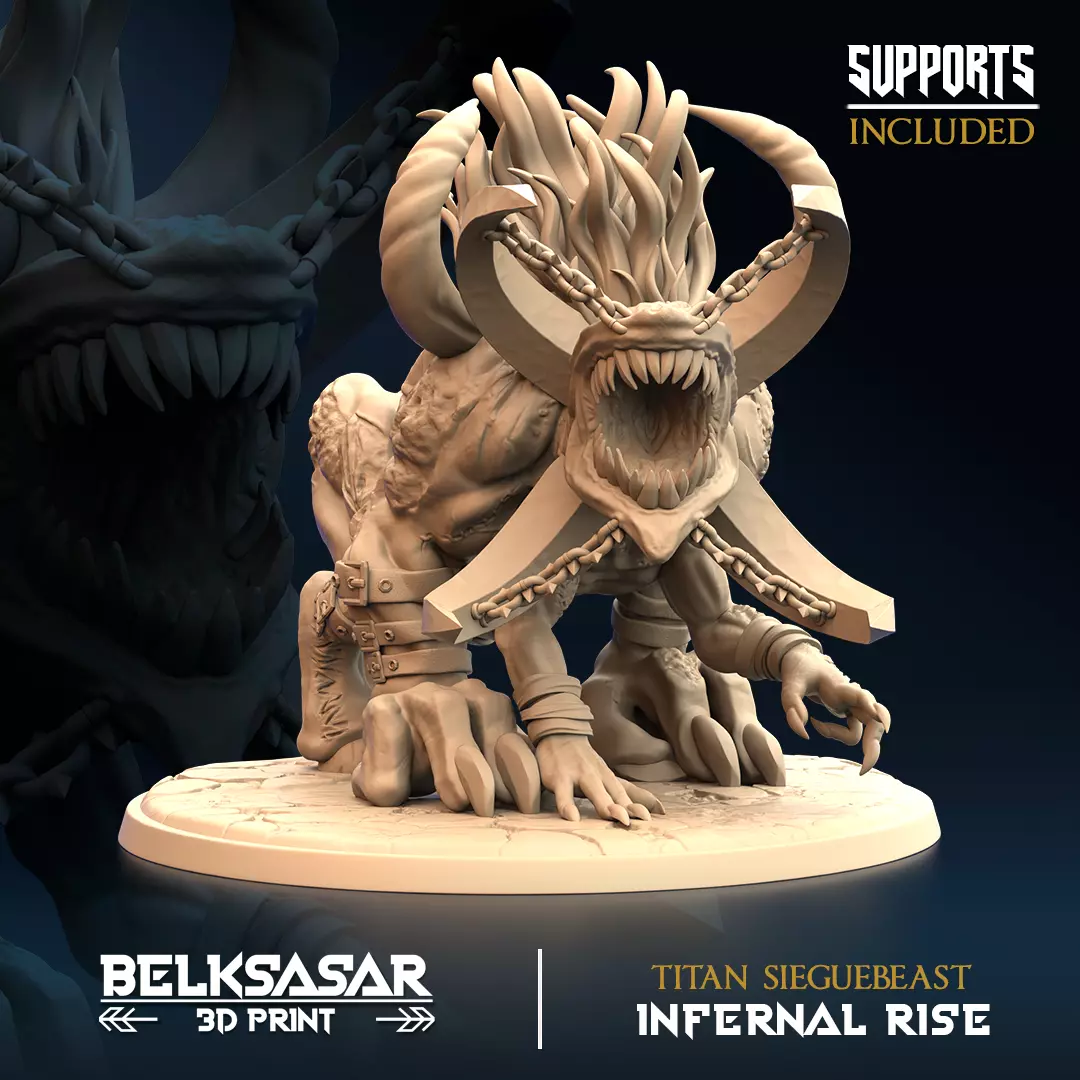 Titan Siegebeast 3D print model