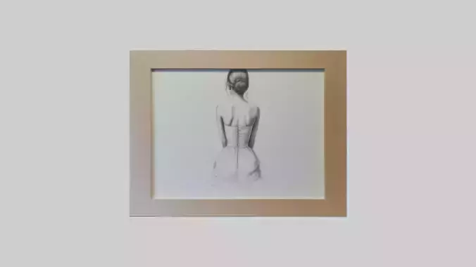 Framed Sketch Art