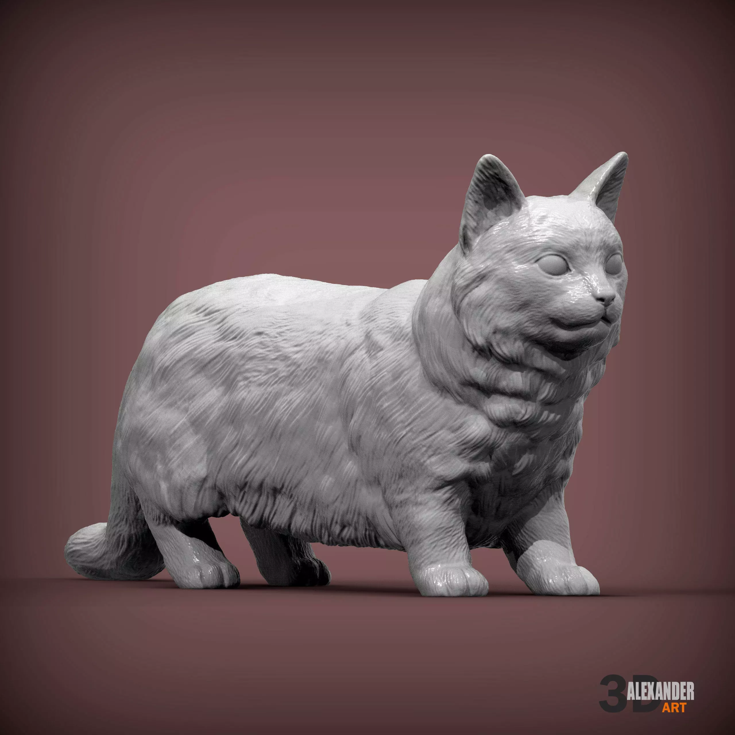 Munchkin 3D print model