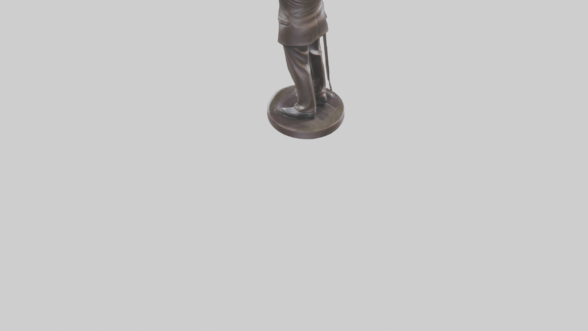 Frank Sinatra statue model 3D model_3