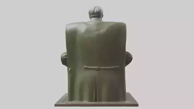 Franklin D Roosevelt statue model 3D model