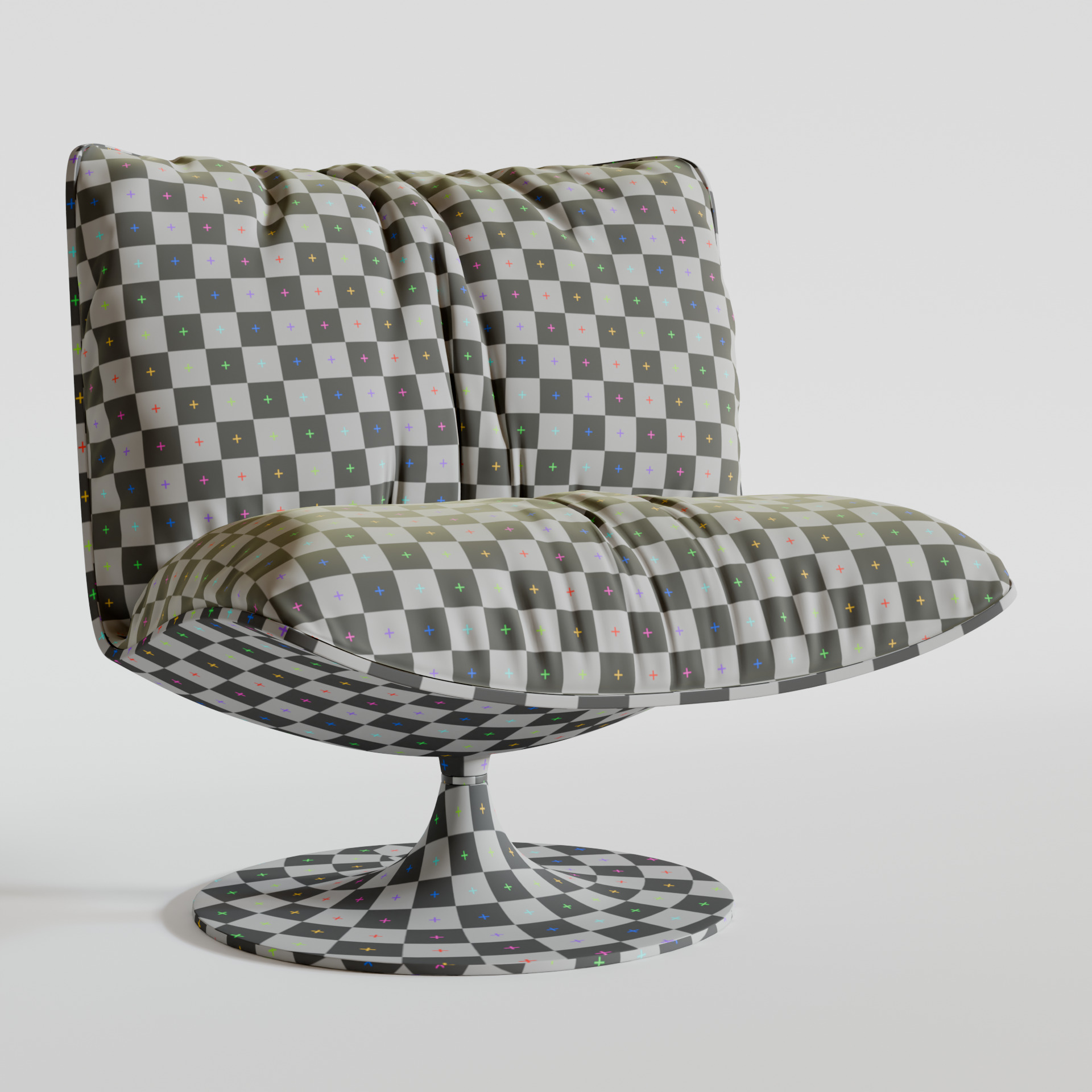 Baxter Marilyn armchair 3D model 3D model_4