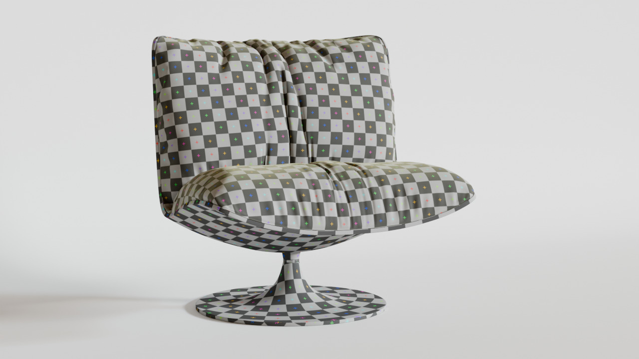 Baxter Marilyn armchair 3D model 3D model_11