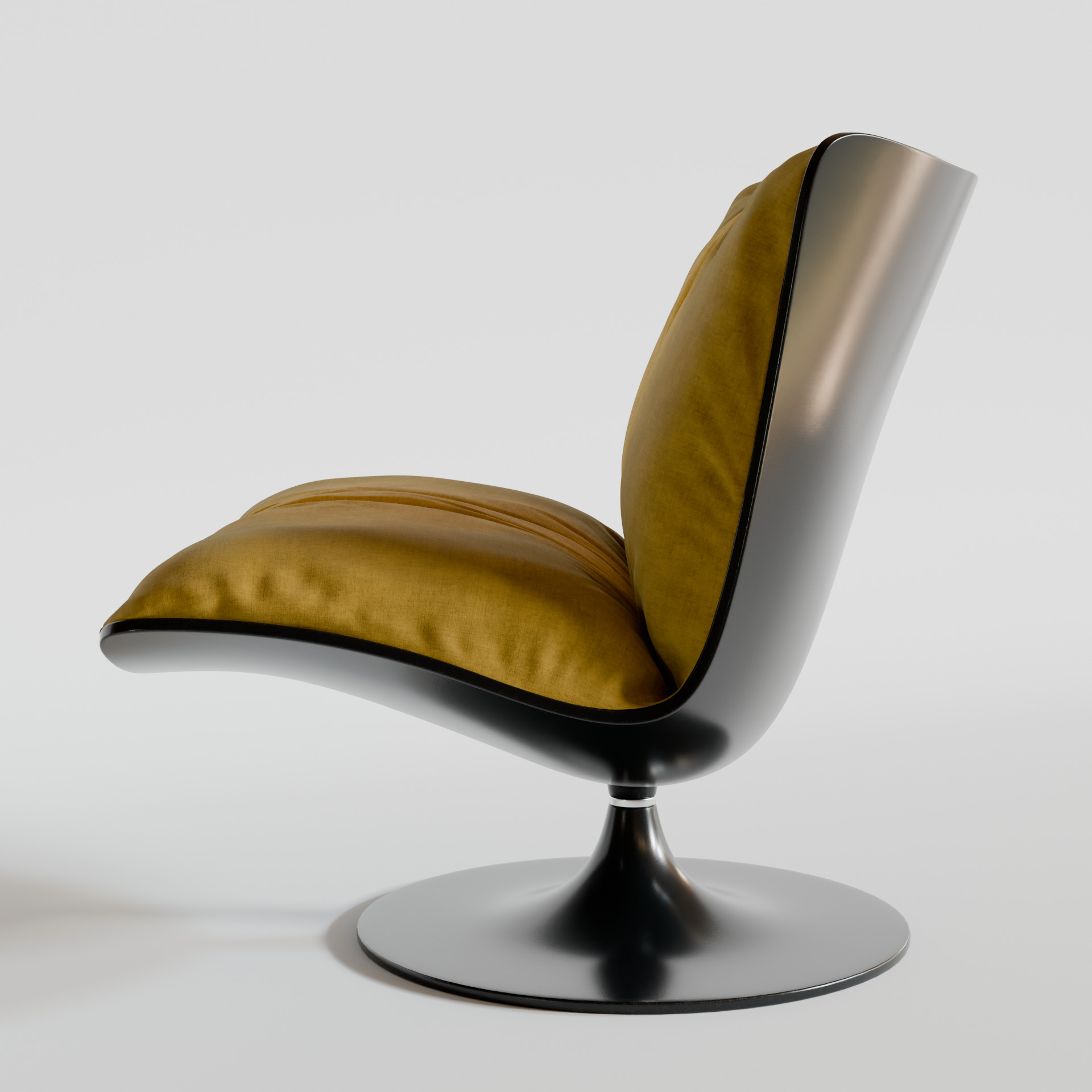 Baxter Marilyn armchair 3D model 3D model_2