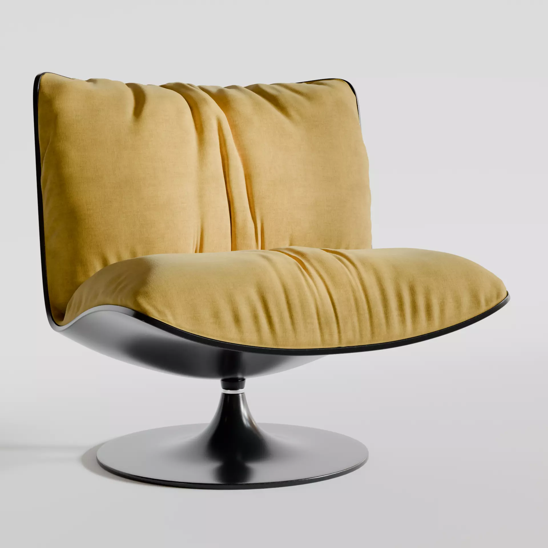 Baxter Marilyn armchair 3D model 3D model_0