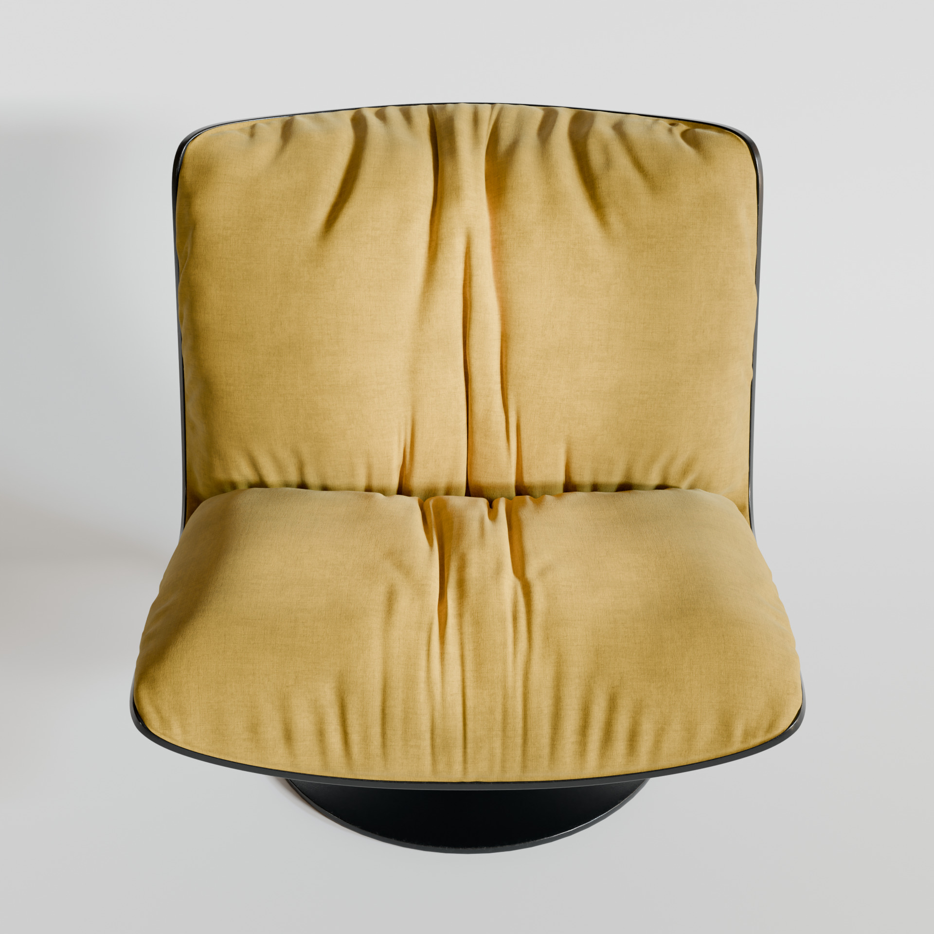 Baxter Marilyn armchair 3D model 3D model_3
