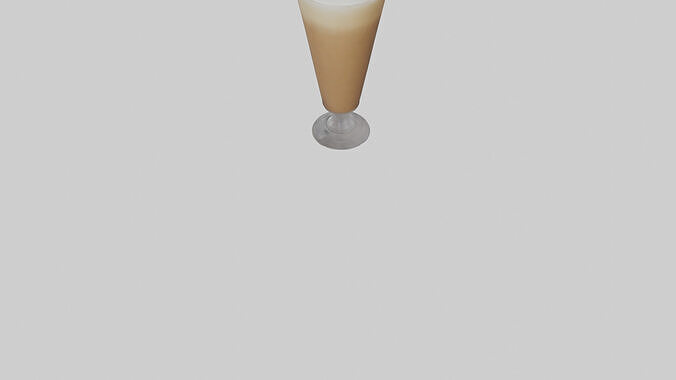 Frappe model 3D model 4