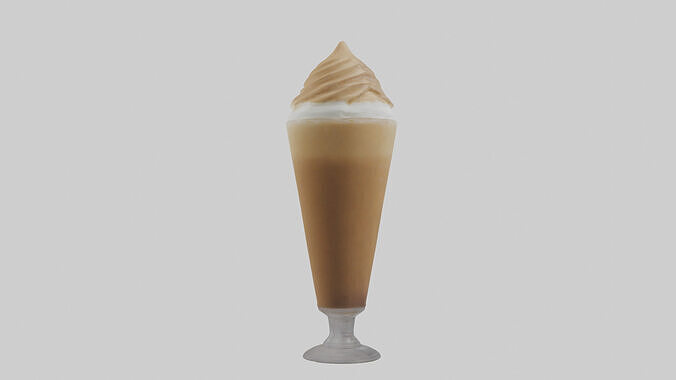 Frappe model 3D model 3