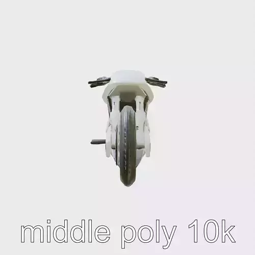 Futuristic Hoverbike with Aerodynamic Frame and Console Displays