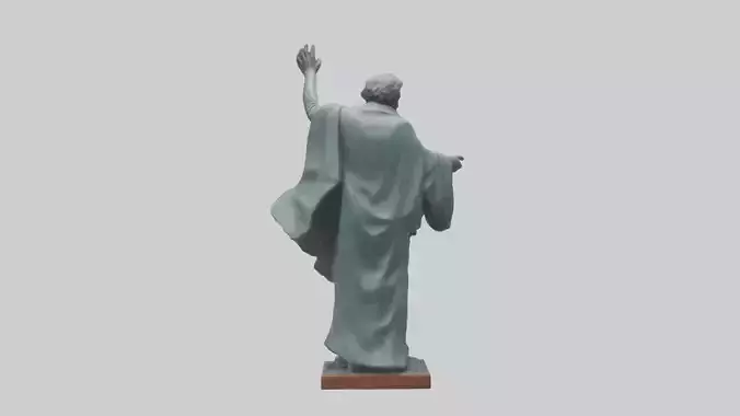 Freedman statue model