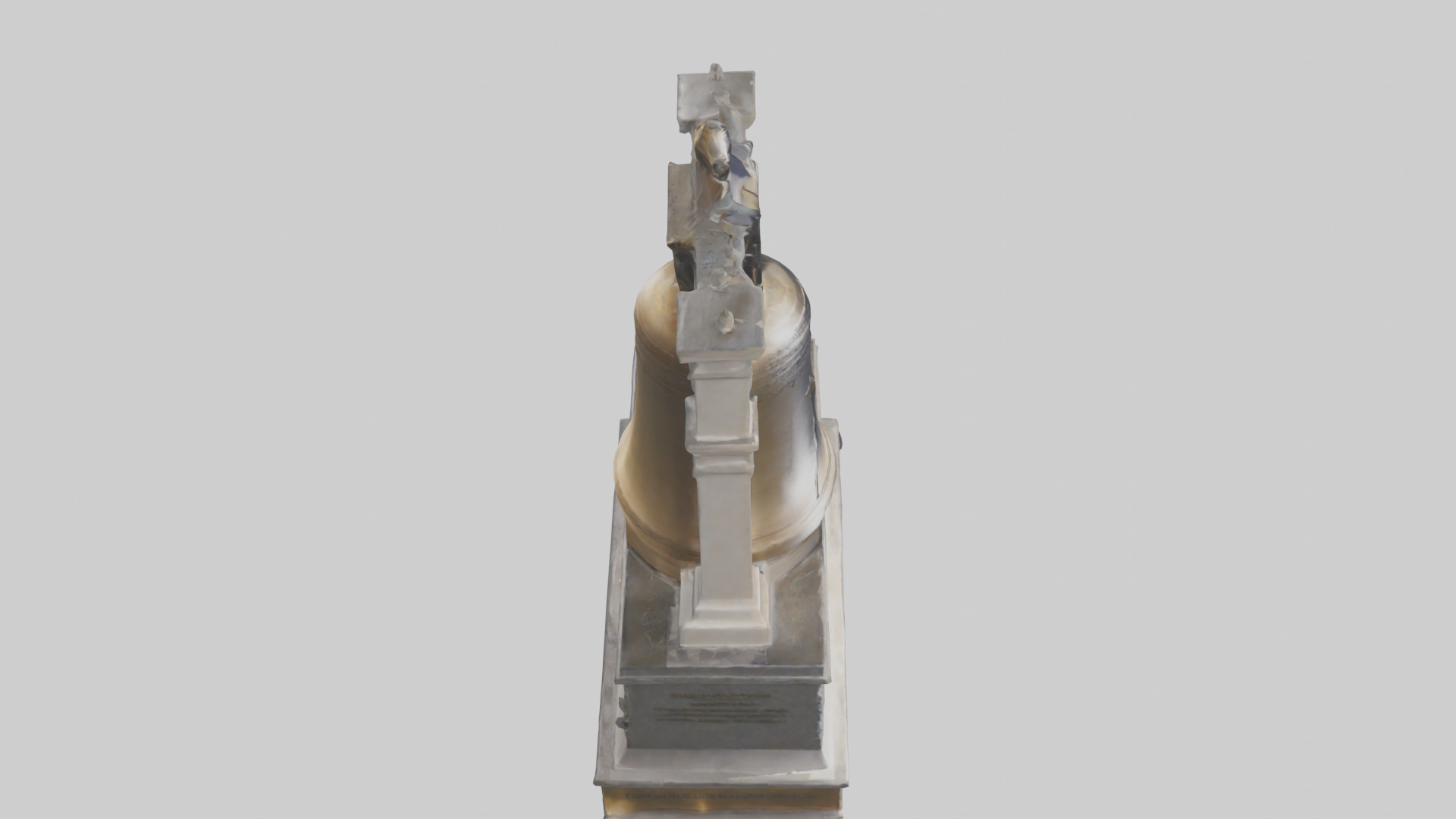 Freedom Bell monument model 3D model_18