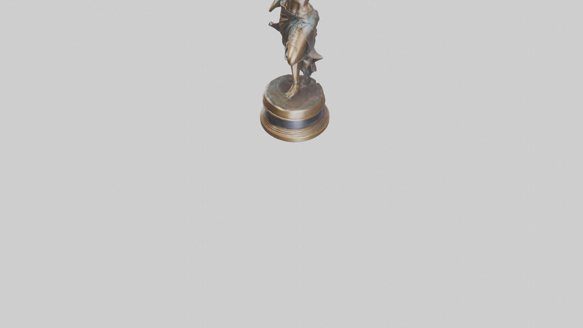 Freedom Dancer statue model 3D model_5