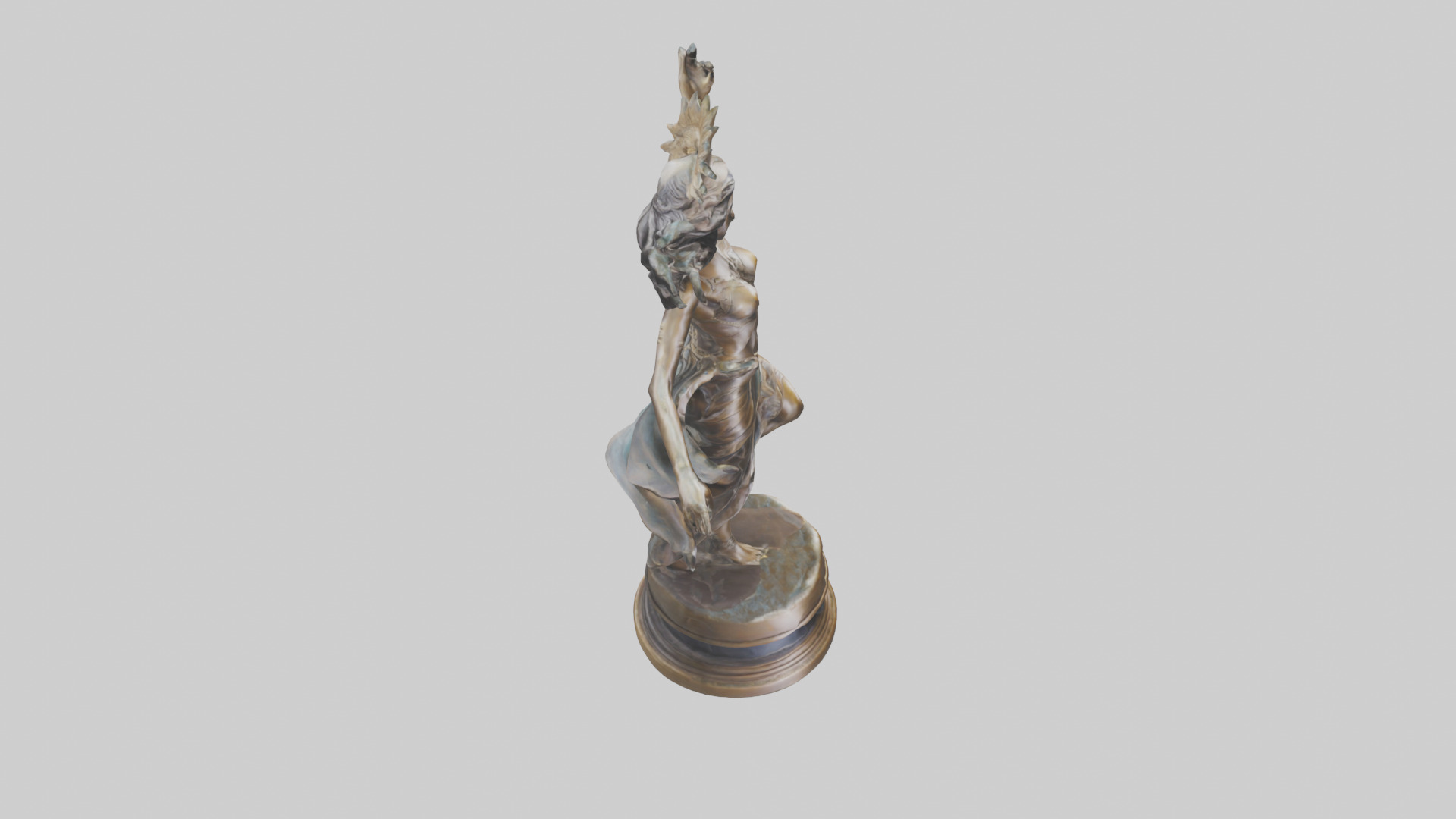 Freedom Dancer statue model 3D model_18