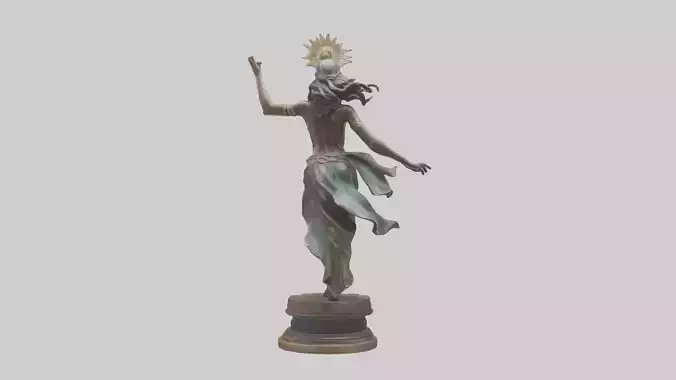 Freedom Dancer statue model