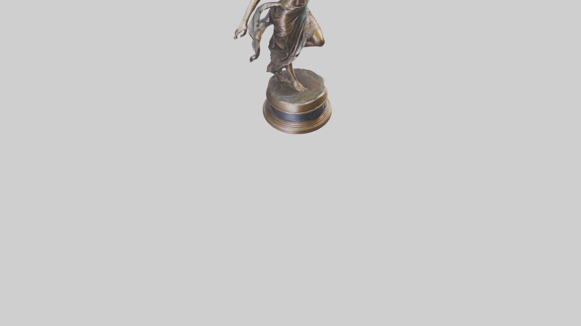 Freedom Dancer statue model 3D model_6