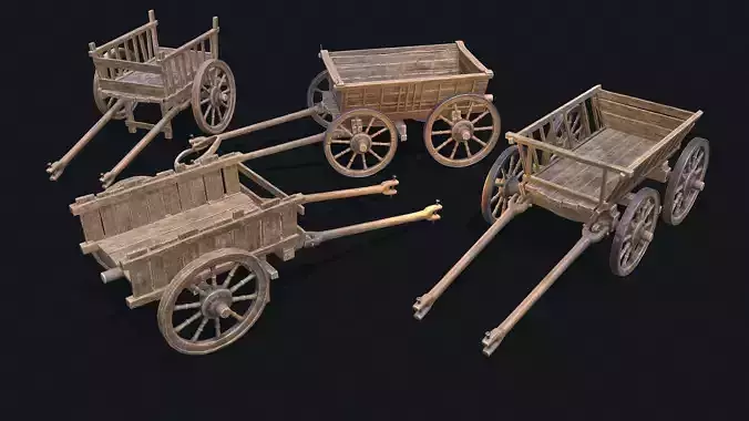 Medieval Cart collection 