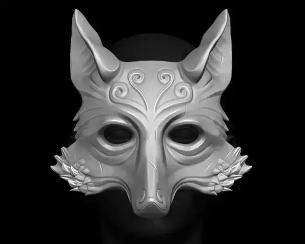 Japanese Wild hog mask 3D print model