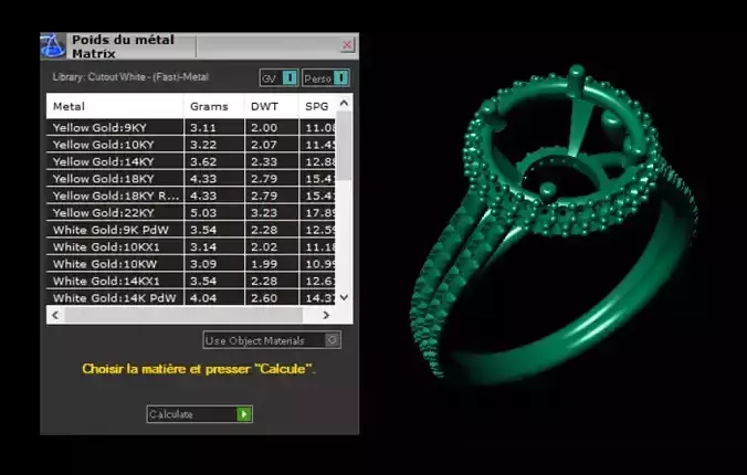 Ring solitaire diamant 