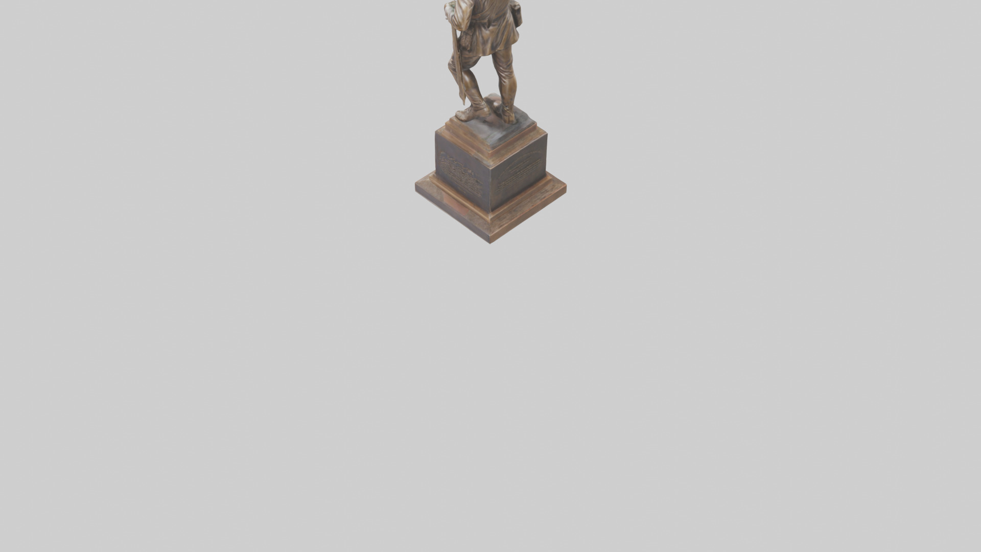 Freedom Through Sacrifice statue model 3D model_3