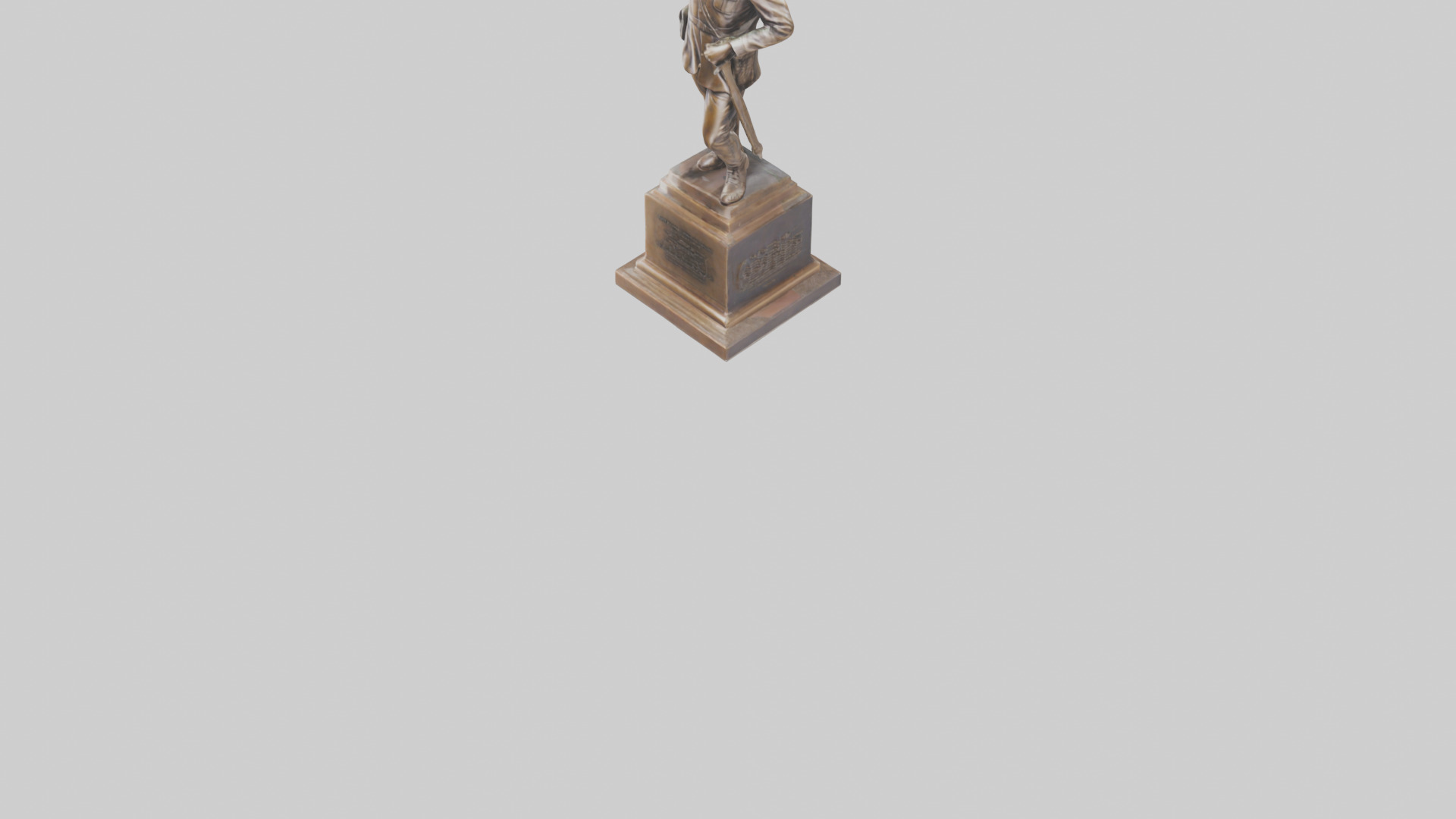 Freedom Through Sacrifice statue model 3D model_5