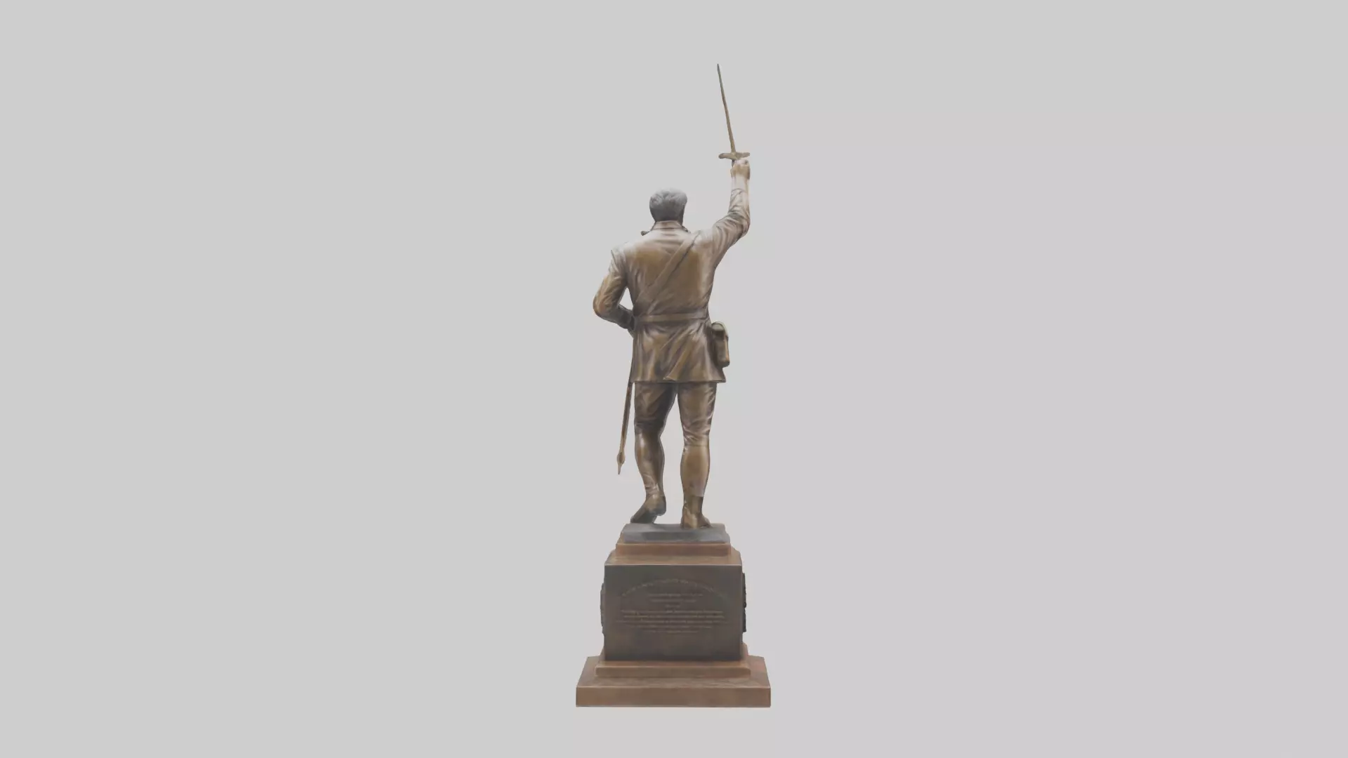 Freedom Through Sacrifice statue model 3D model_0