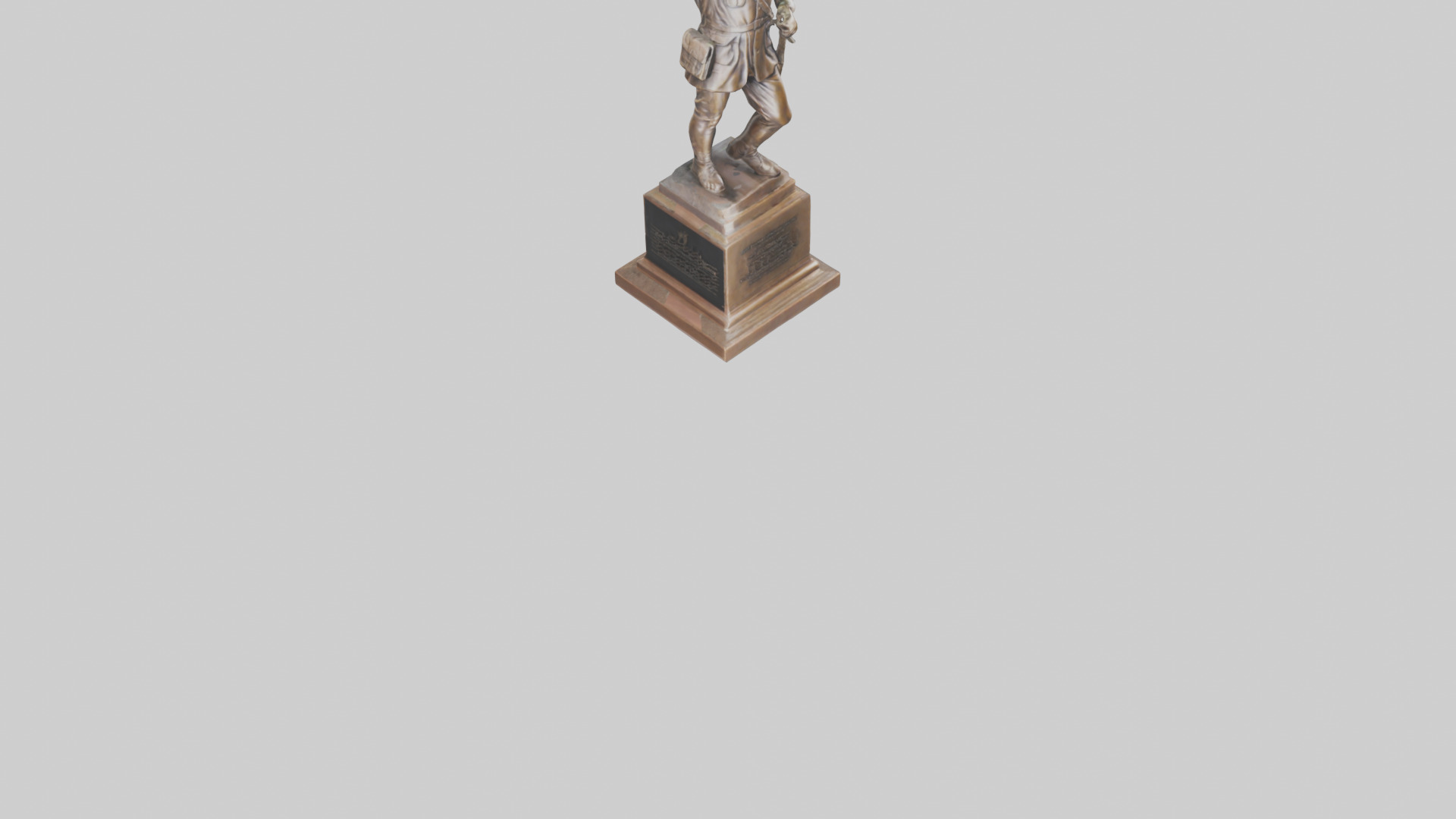Freedom Through Sacrifice statue model 3D model_6