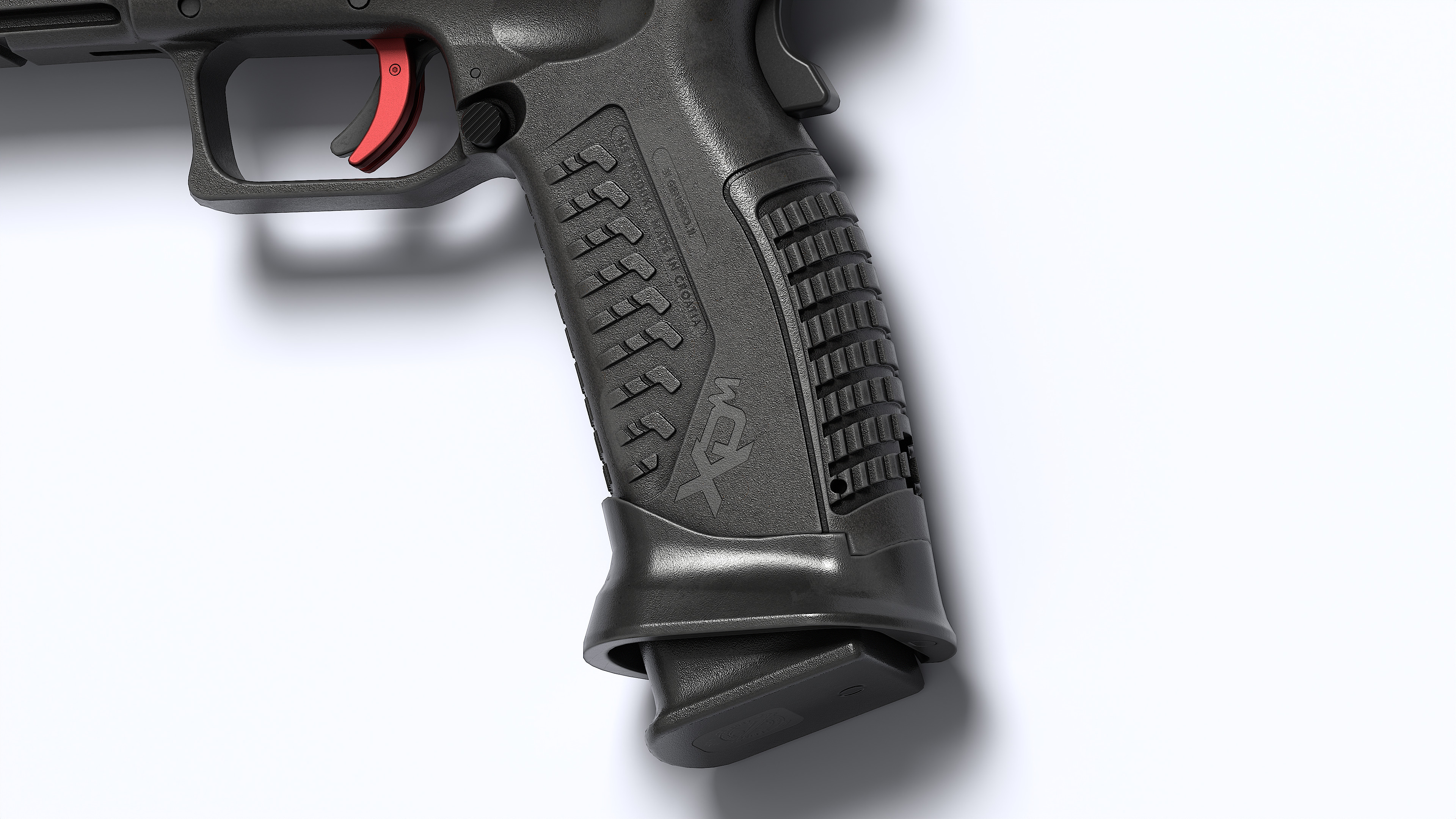 Springfield Armory XD M Elite Var 2 Low-poly 3D model_13