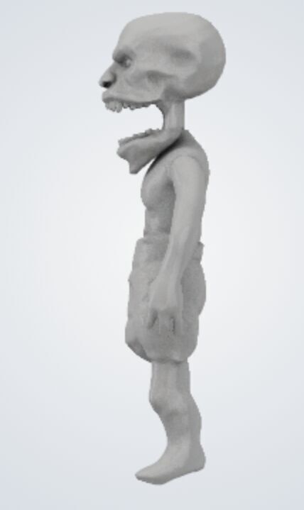 ZUNI WARRIOR 3D PRINTABLE FILE FROM THE TRILOGY OF TERROR 1975  3D print model_1