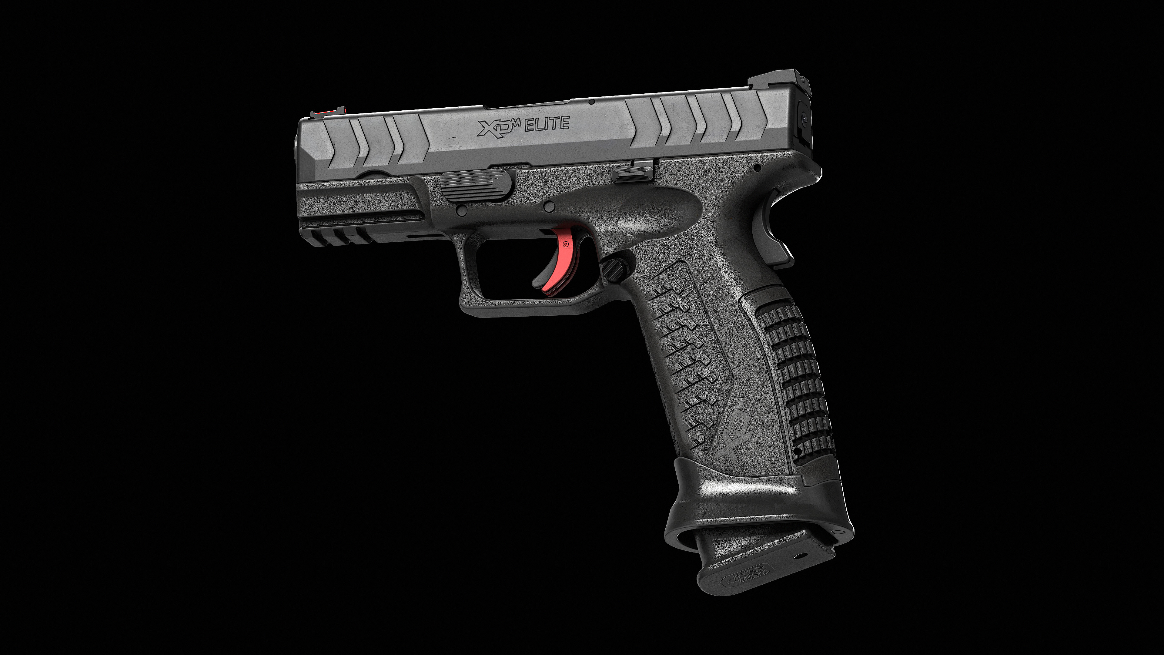 Springfield Armory XD M Elite Var 3 Low-poly 3D model_6