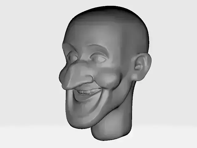 DOLLS 1987 MR PUNCH INSPIRED HEAD 