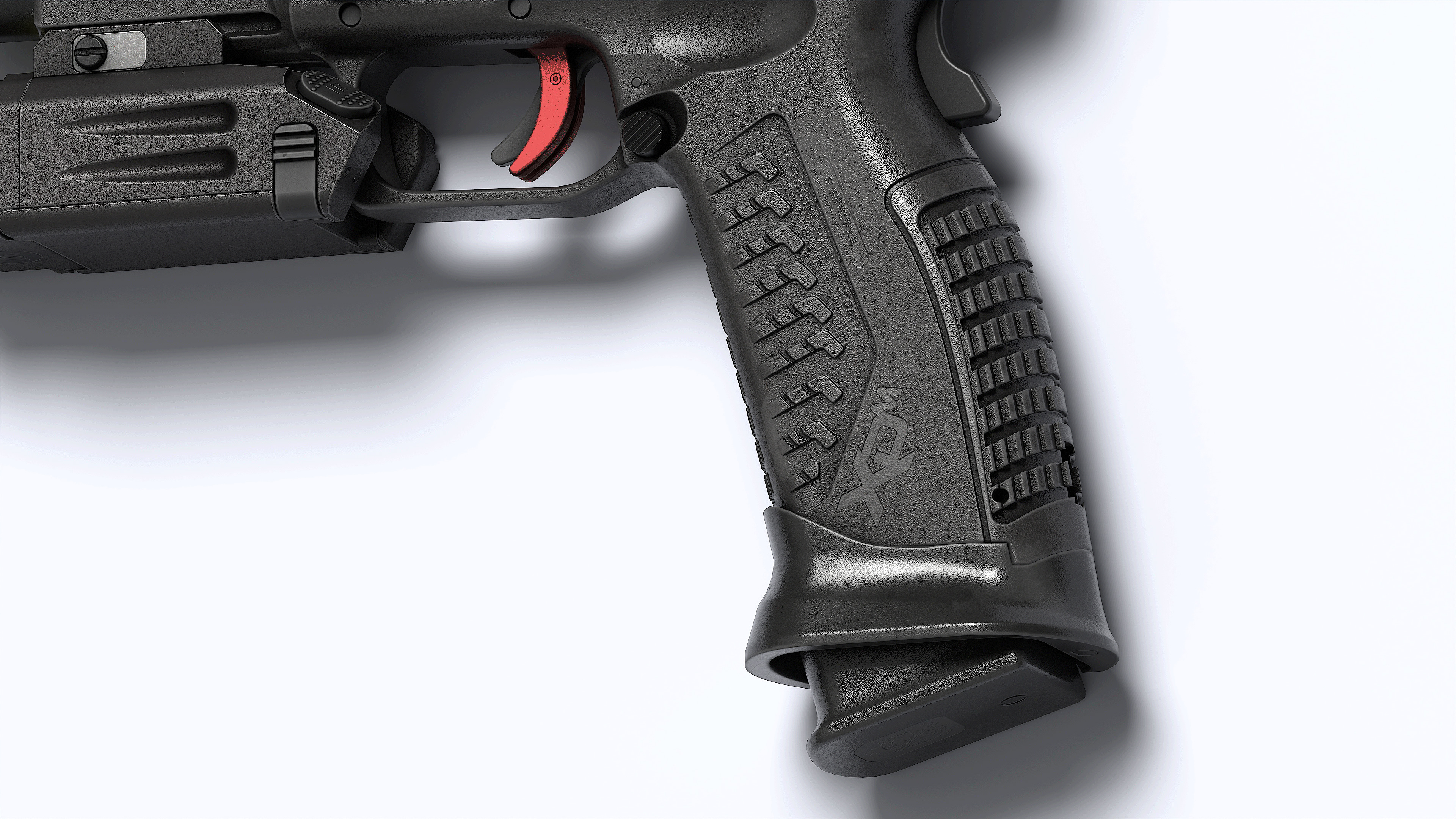 Springfield Armory XD M Elite Var 4 Low-poly 3D model_6
