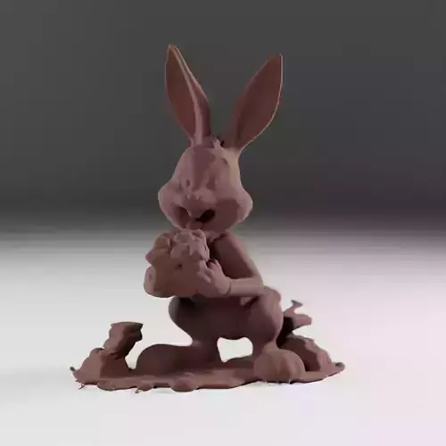 Bugs Bunny 3D print model