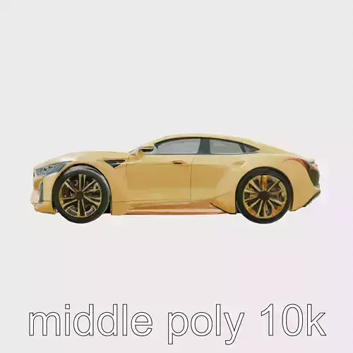 Black and Gold Luxury Security Car with Bulletproof Glass