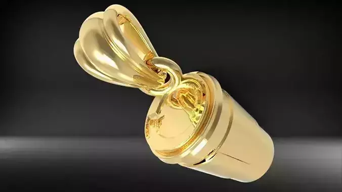 Coffee Cup Pendant  Charm Necklace Jewelry