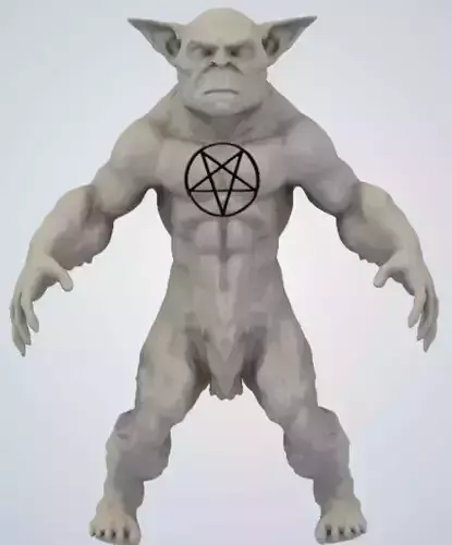 CELLAR DWELLER 1988 MOVIE INSPIRED CREATURE