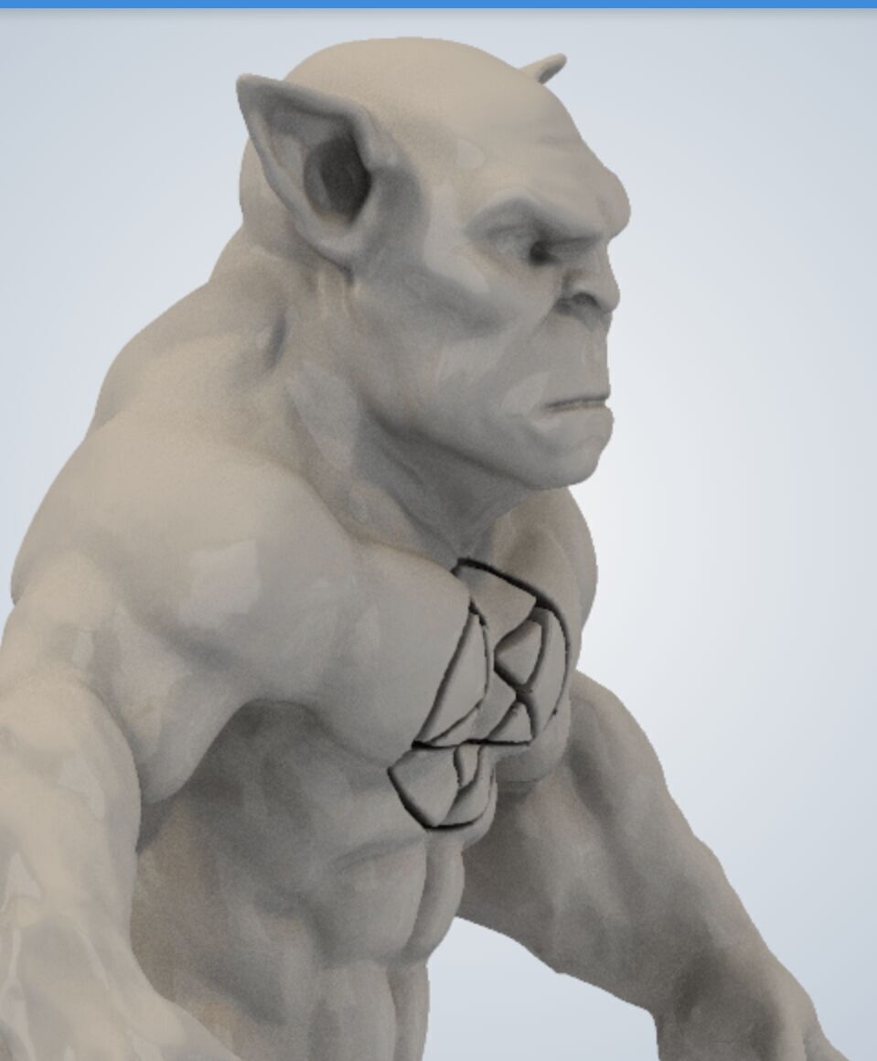CELLAR DWELLER 1988 MOVIE INSPIRED CREATURE 3D print model_1