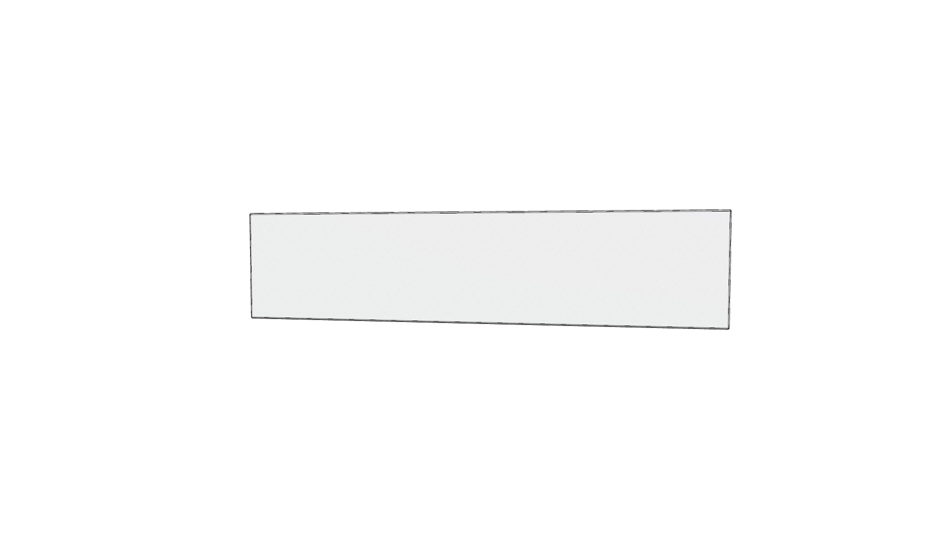 Flow Plate Sign Low-poly 3D model_3