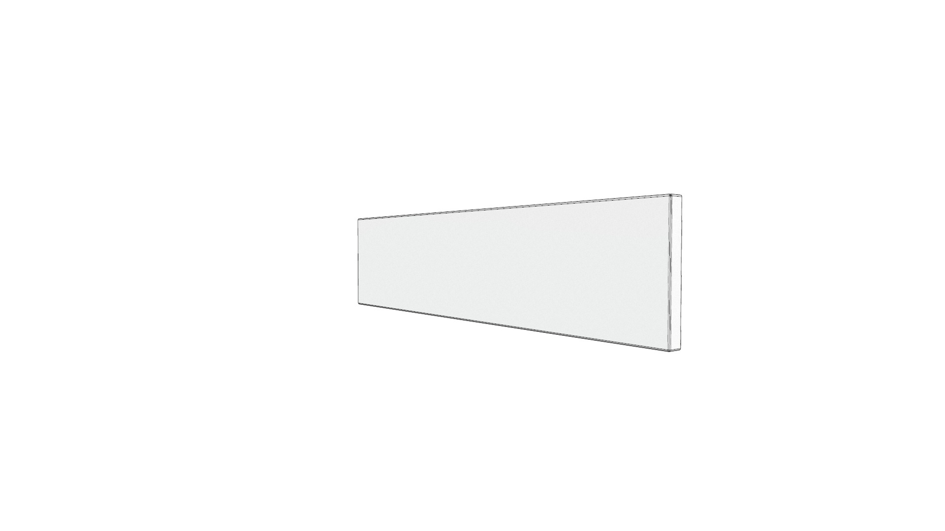 Flow Plate Sign Low-poly 3D model_4