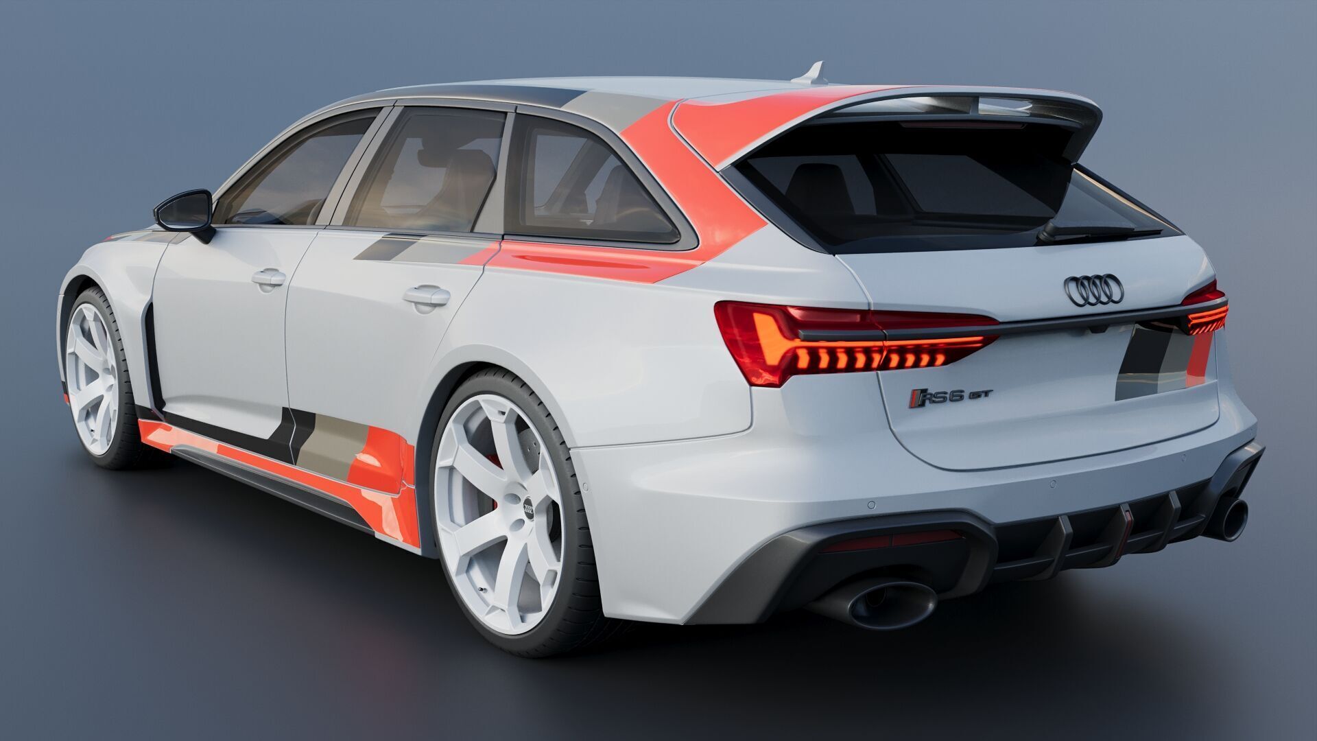 Audi RS6 Avant GT 2025 3D print model_4