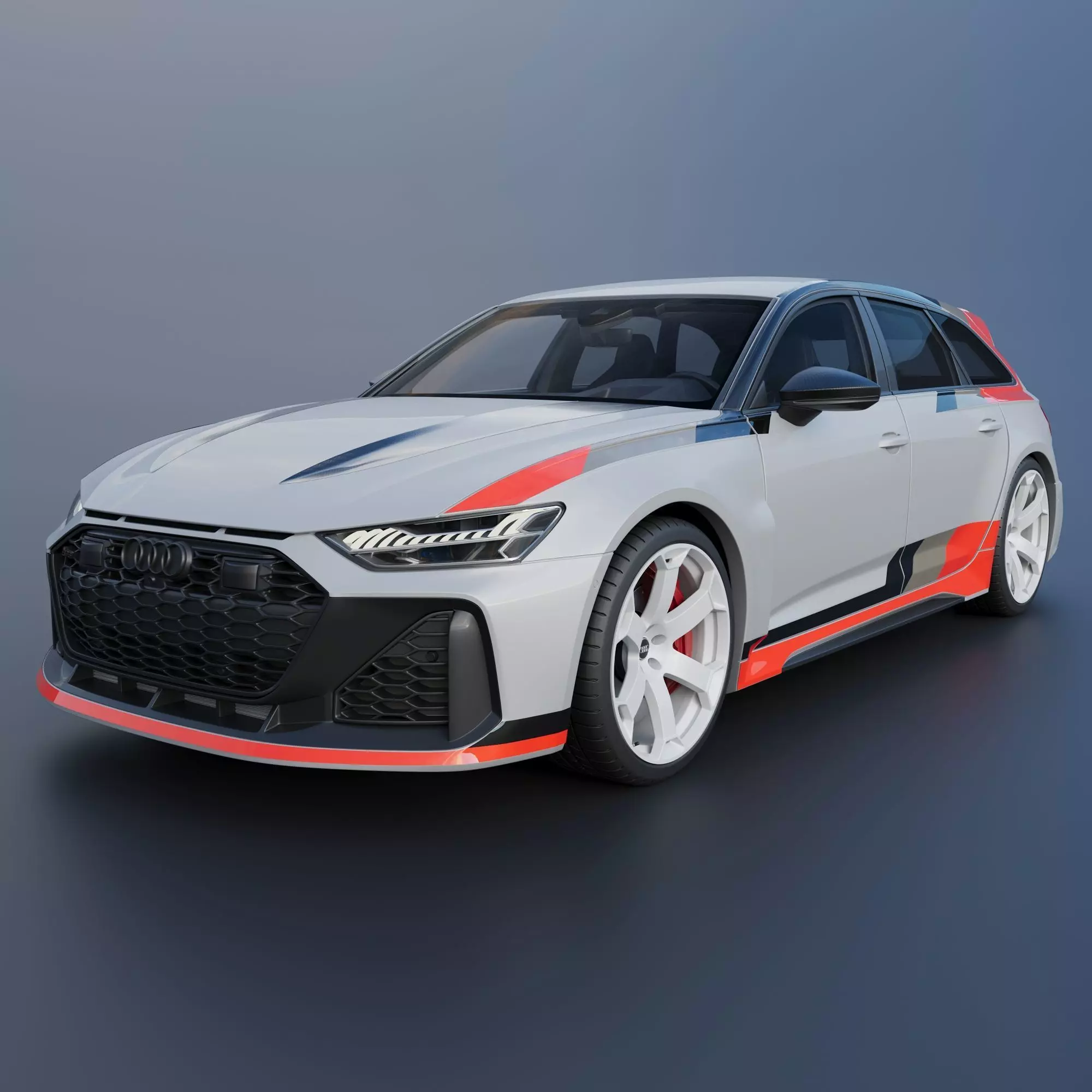 Audi RS6 Avant GT 2025 3D print model_0