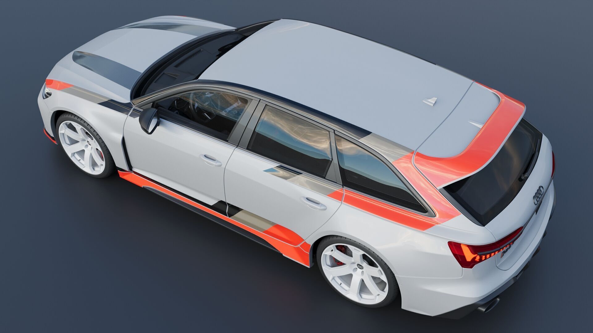 Audi RS6 Avant GT 2025 3D print model_5