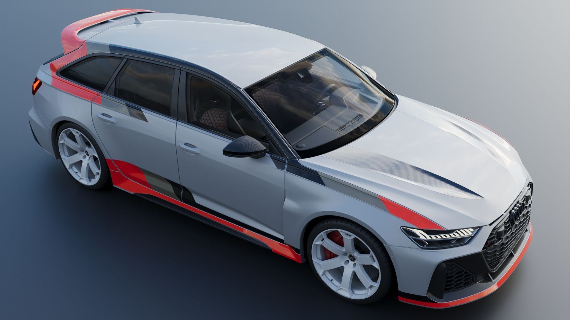Audi RS6 Avant GT 2025 3D print model_12