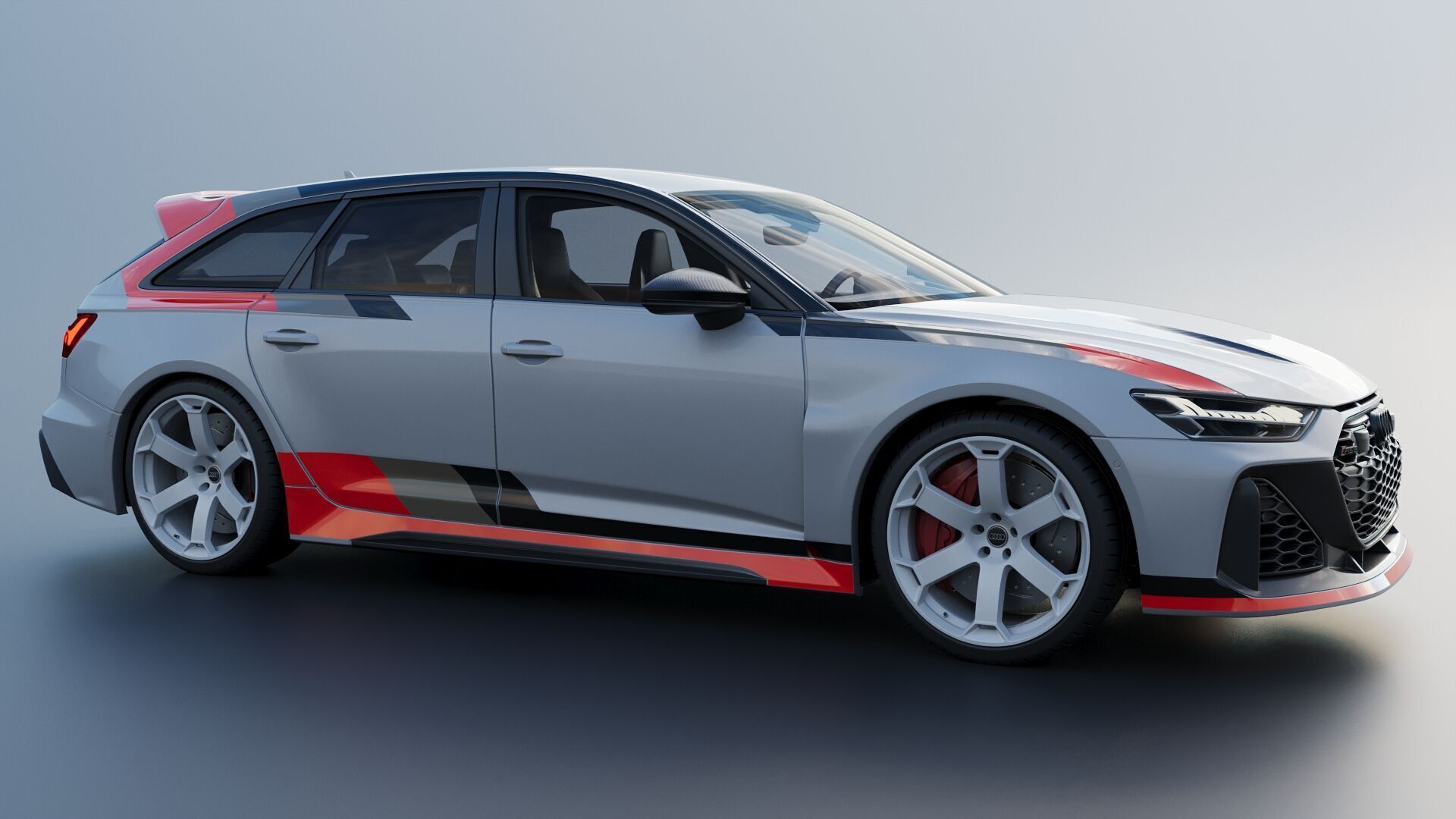 Audi RS6 Avant GT 2025 3D print model_10