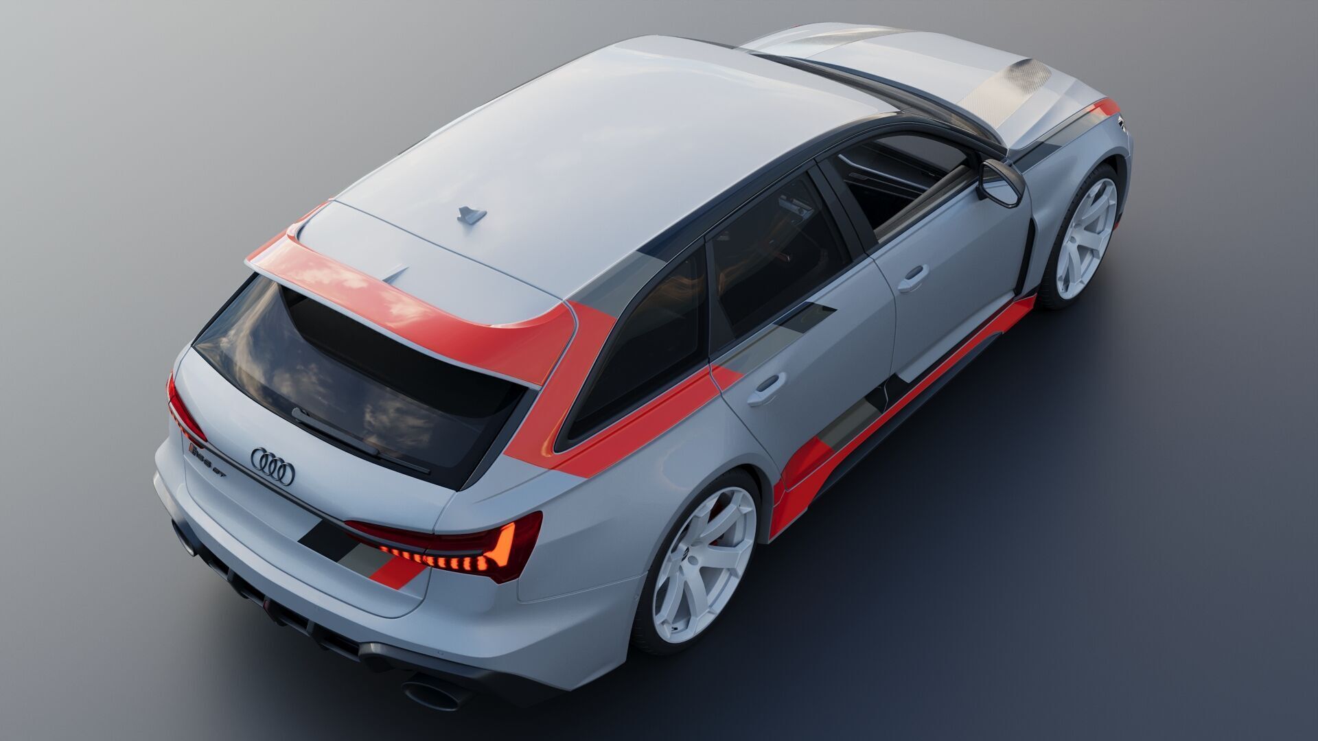 Audi RS6 Avant GT 2025 3D print model_8
