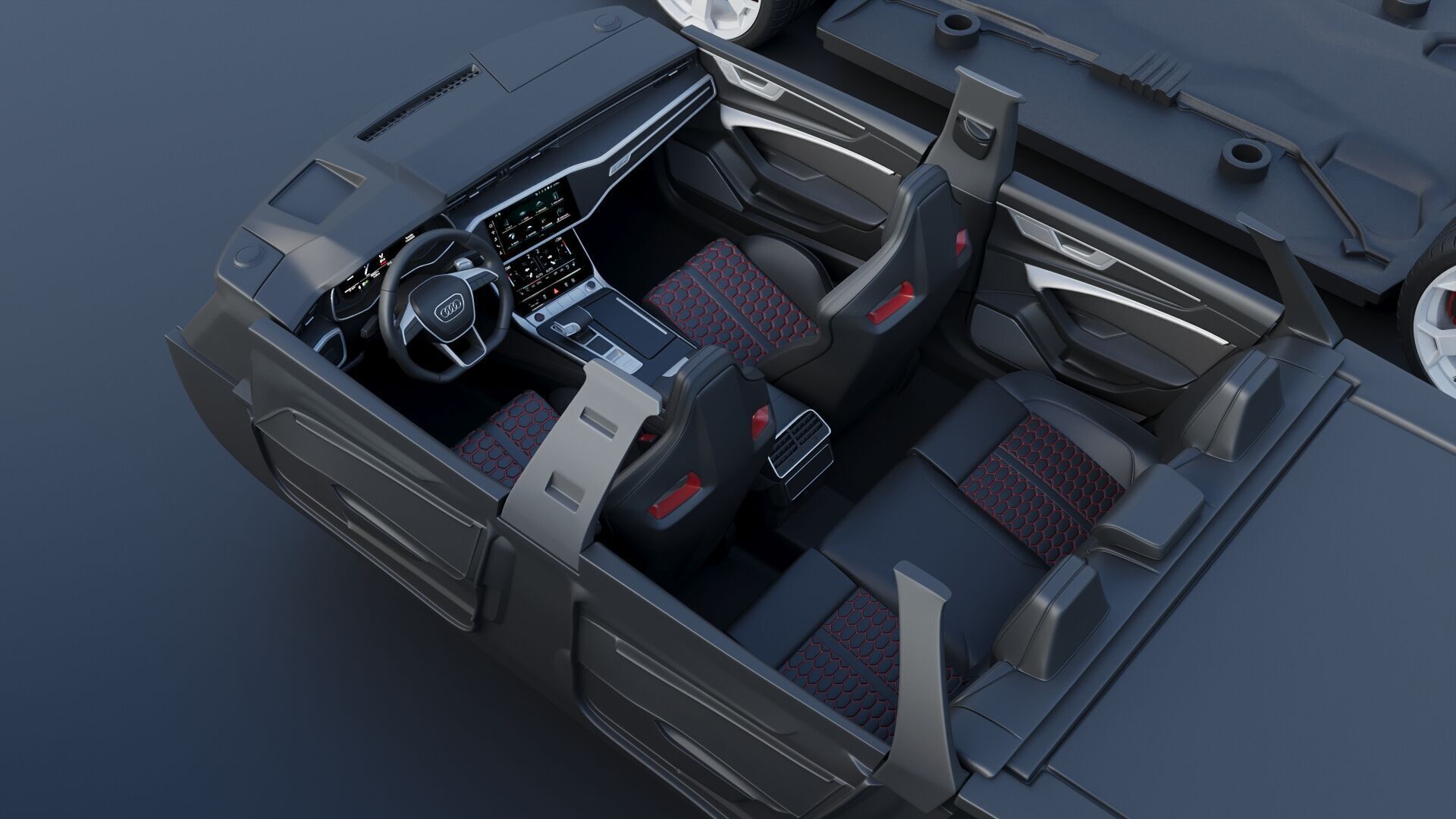 Audi RS6 Avant GT 2025 3D print model_26