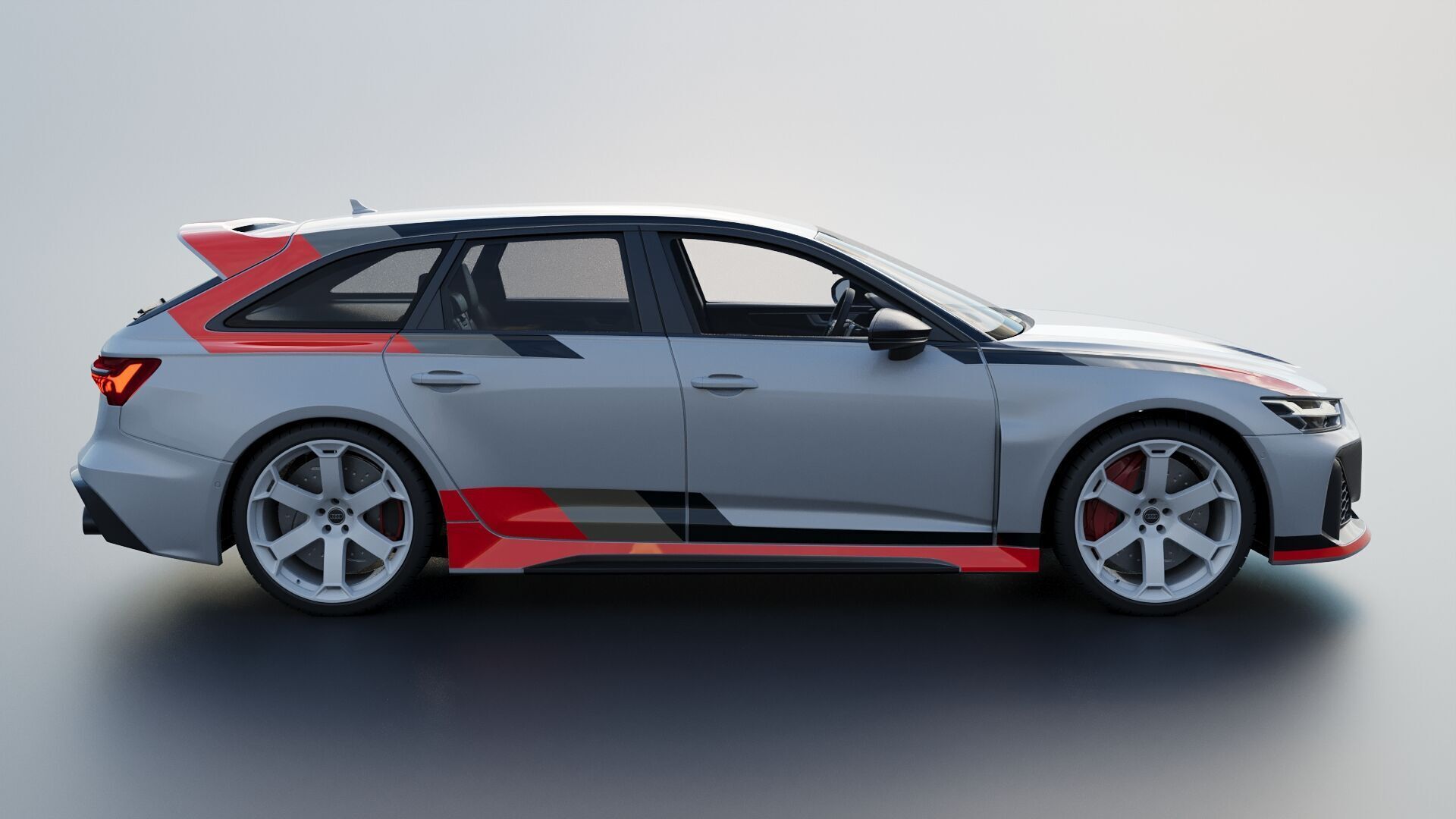 Audi RS6 Avant GT 2025 3D print model_9